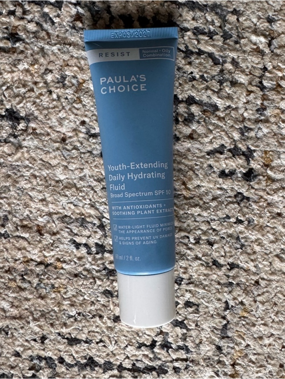 Paula's Choice Blue Daily Hydrating Fluid SPF 50 Tube